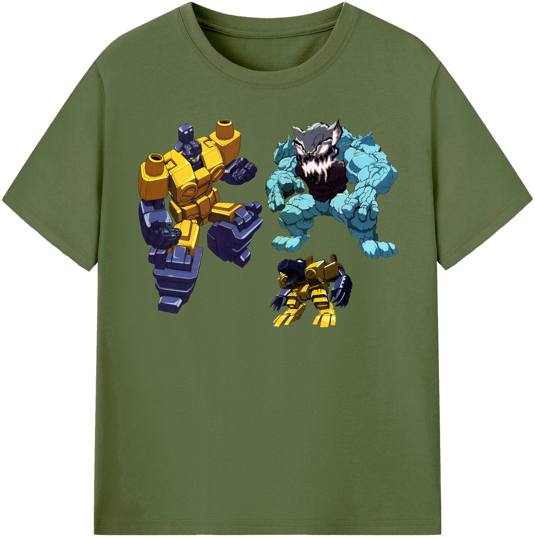 （画像用）  綿100％半袖Tシャツ（フロントプリント）